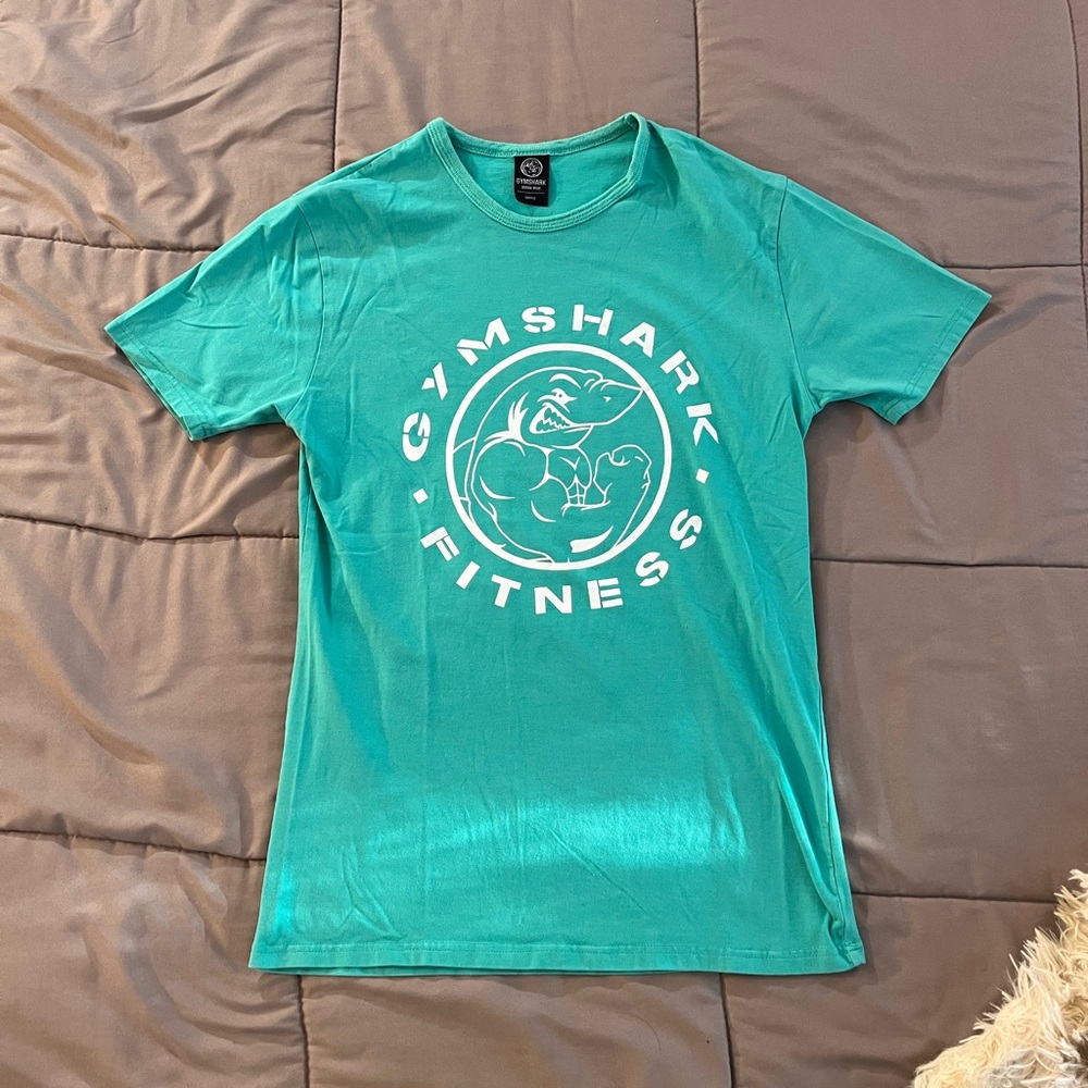 GYMSHARK Fitness T-Shirt - Mint Green - Men’s SZ Small